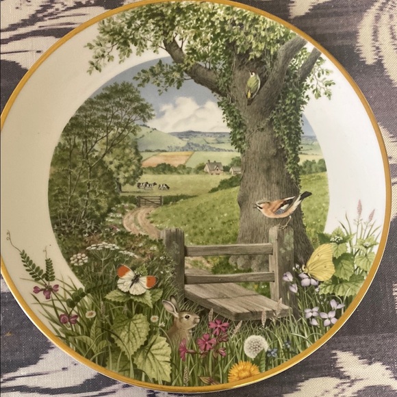 Other - Decorative Nature Scene Plate